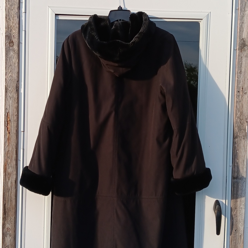Heavy weight black coat